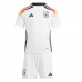 Maillot de foot Allemagne Domicile vêtements enfant Europe 2024 Manches Courtes (+ pantalon court)